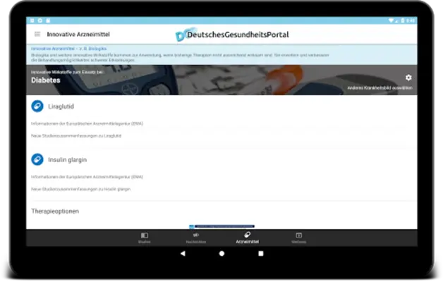 Deutsches GesundheitsPortal android App screenshot 0