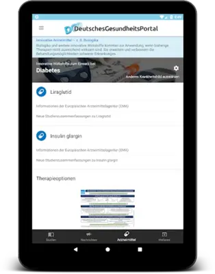 Deutsches GesundheitsPortal android App screenshot 2