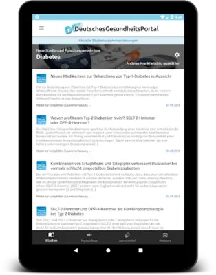 Deutsches GesundheitsPortal android App screenshot 3