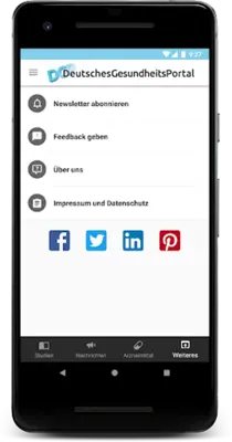 Deutsches GesundheitsPortal android App screenshot 4